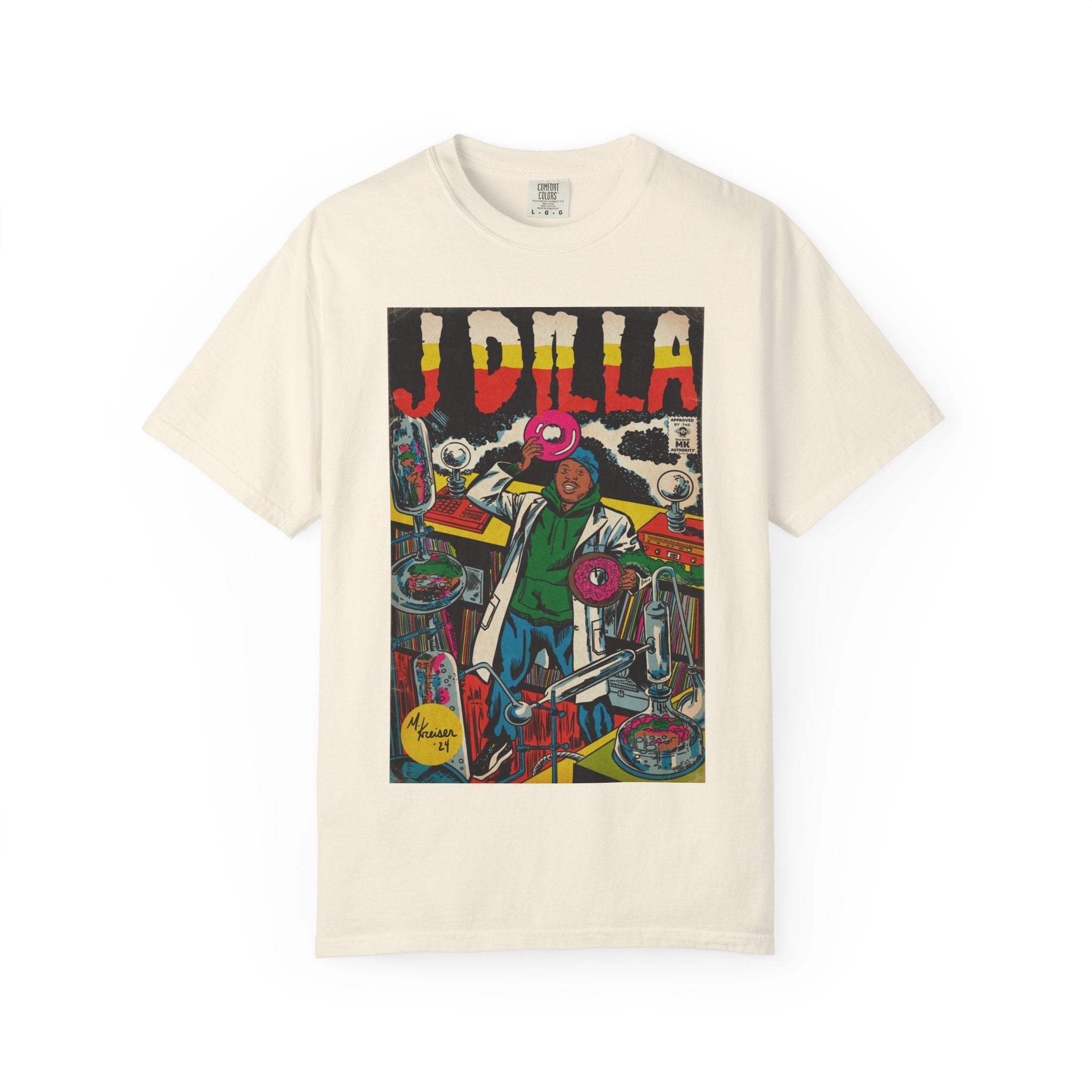 Dilla - Comic Book Art - Unisex Comfort Colors T-shirt Hoodie, Sweatshirt | CiraTrend.com (Image 5)