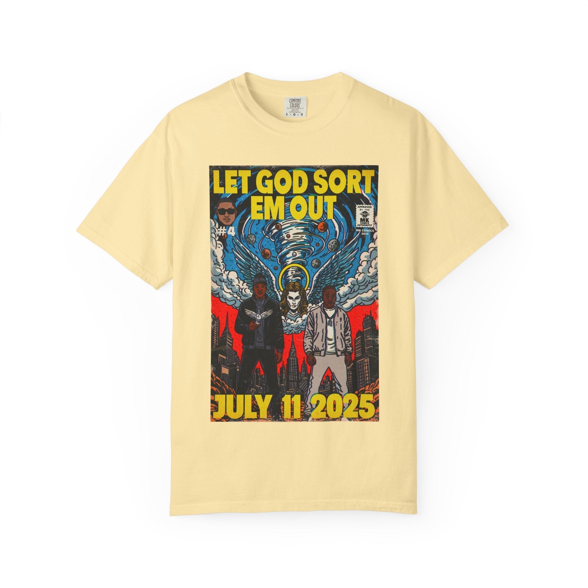 Let God Sort Em Out - Unisex Comfort Colors T-shirt Hoodie, Sweatshirt | CiraTrend.com (Image 4)