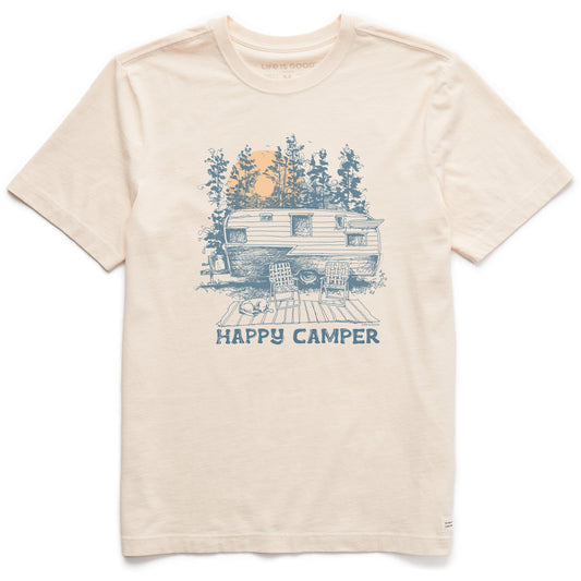 Men's Happy Camper Forest Short Sleeve Crusher Tee