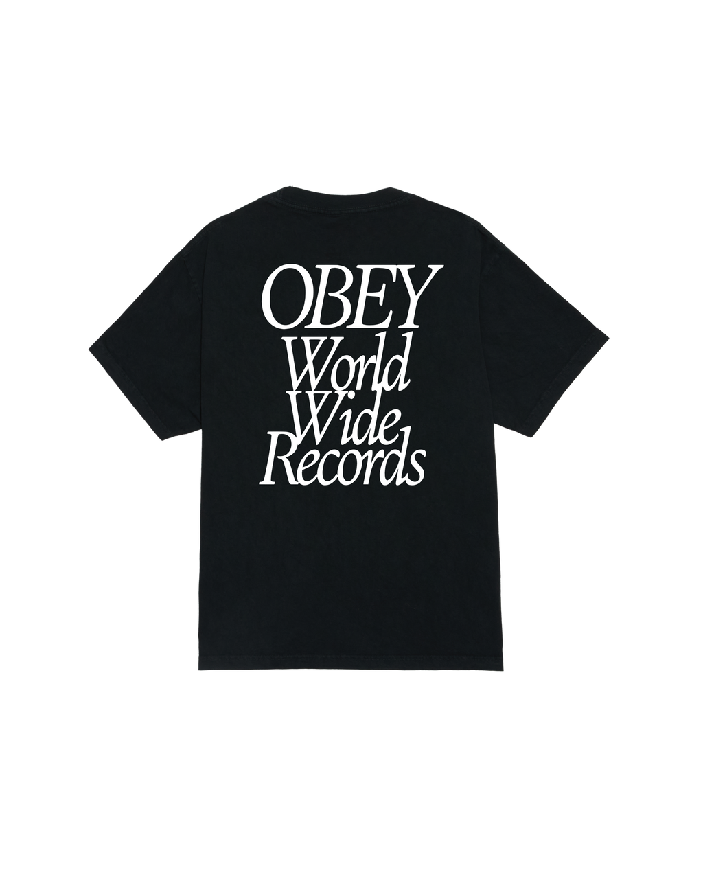 WORLDWIDE RECORDS PIGMENT BOX T-SHIRT Style002