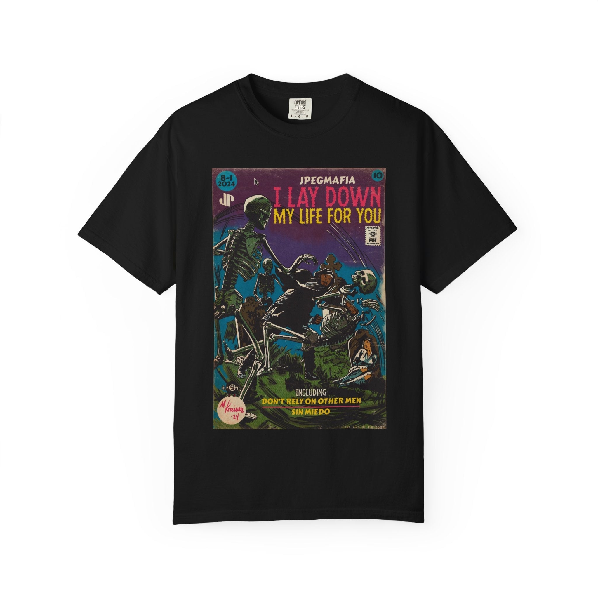 I Lay Down My Life For You -  Unisex Comfort Colors T-shirt Hoodie, Sweatshirt | CiraTrend.com (Image 3)