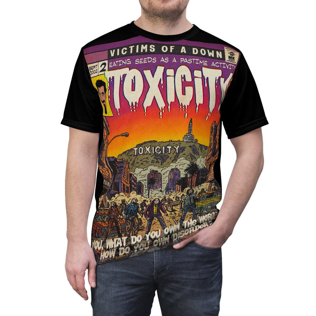 Toxicity - Unisex Cut & Sew Tee (AOP) Hoodie, Sweatshirt | CiraTrend.com (Image 3)