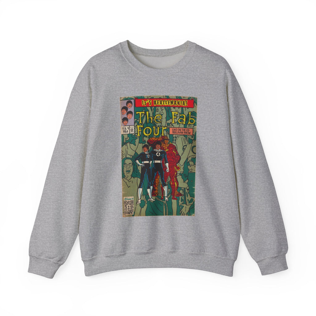 Beatlemania -  Unisex Heavy BlendÃ¢â€žÂ¢ Crewneck Sweatshirt T-Shirts, Hoodie | CiraTrend.com (Image 2)