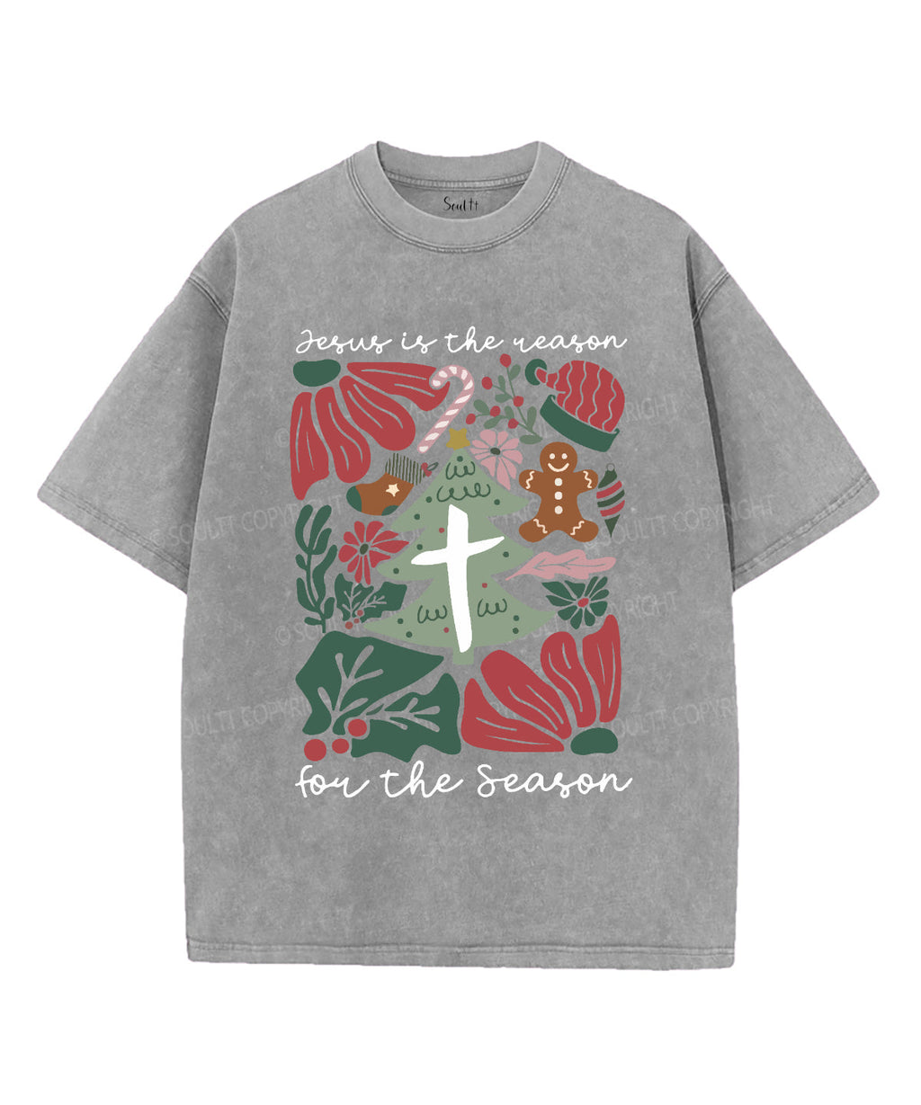Jesus Is Season Single Sided Washed Christian T-Shirts, Hoodie, Sweatshirt