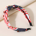 Stars & Stripes Knot Rhinestone Headband