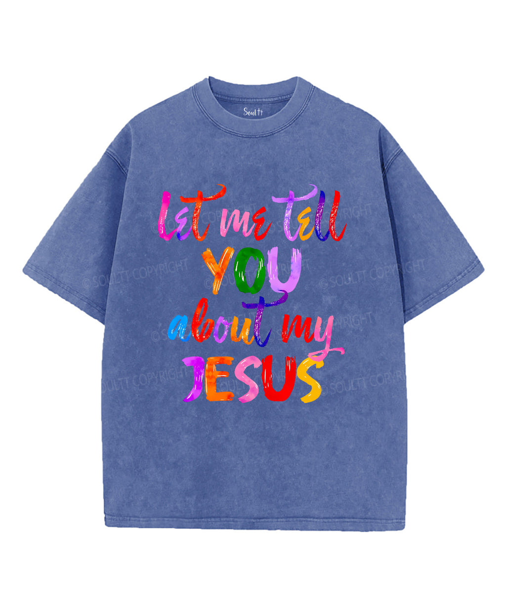 My Jesus Unisex Washed Christian T-shirt Style001 Hoodie, Sweatshirt | CiraTrend.com (Image 4)