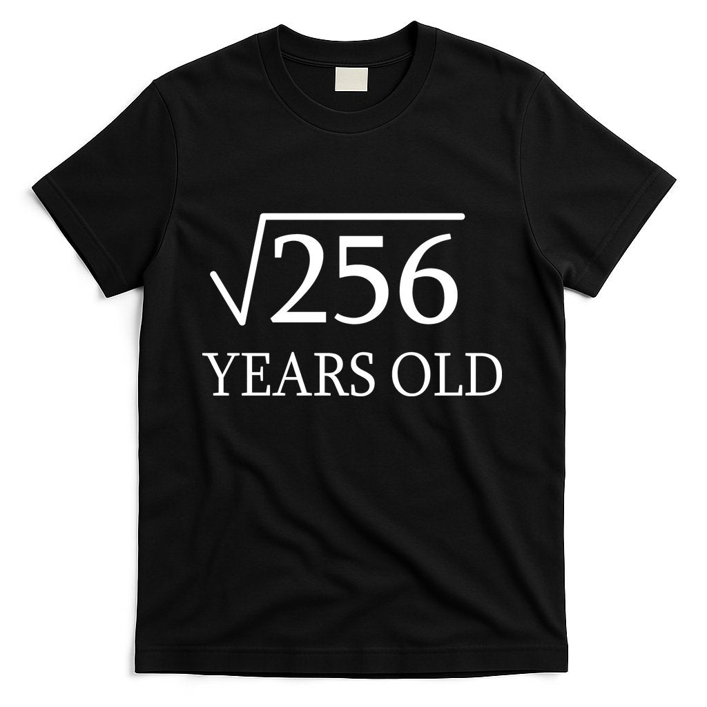 16th birthday Square Root of 256 T-Shirt
