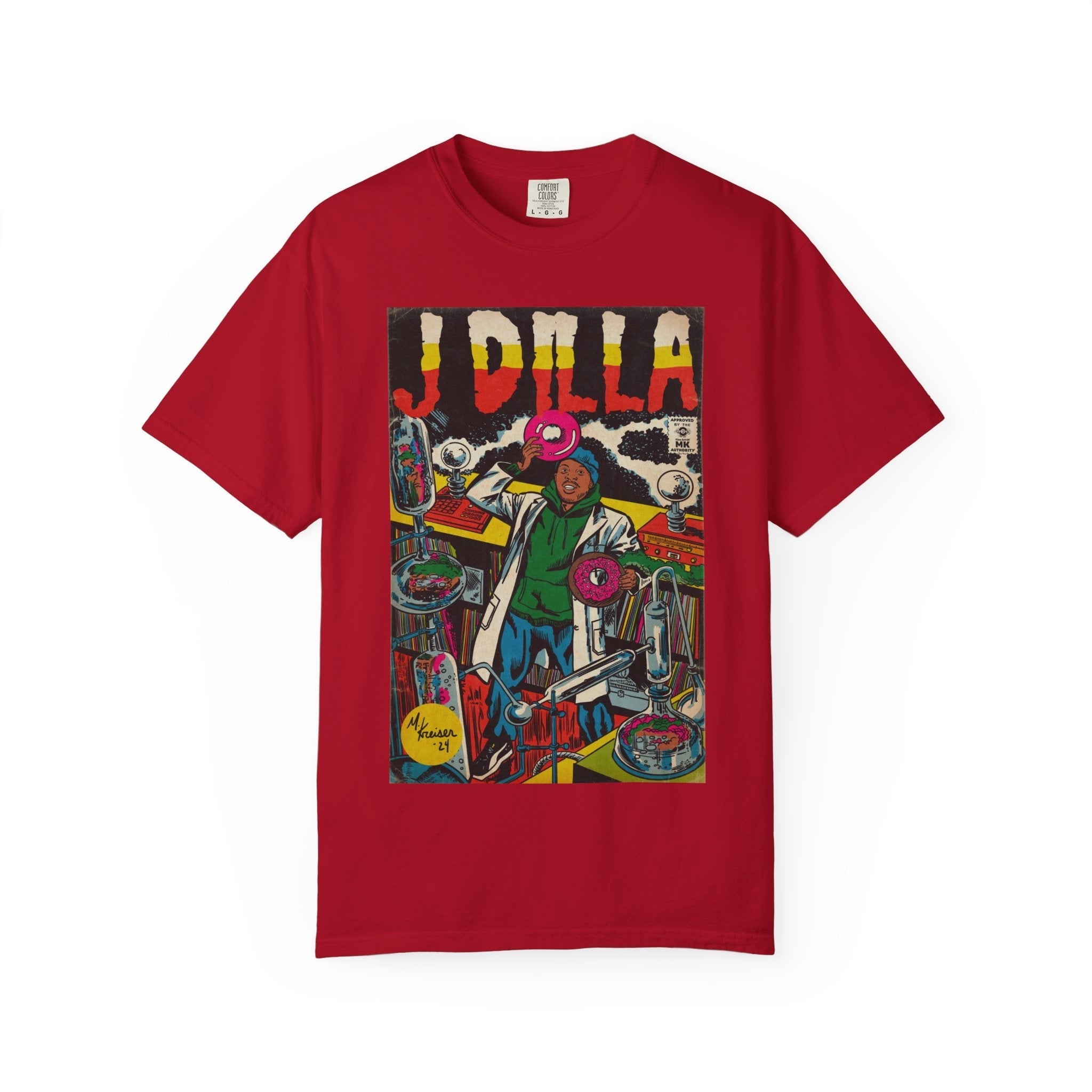Dilla - Comic Book Art - Unisex Comfort Colors T-shirt Hoodie, Sweatshirt | CiraTrend.com (Image 1)