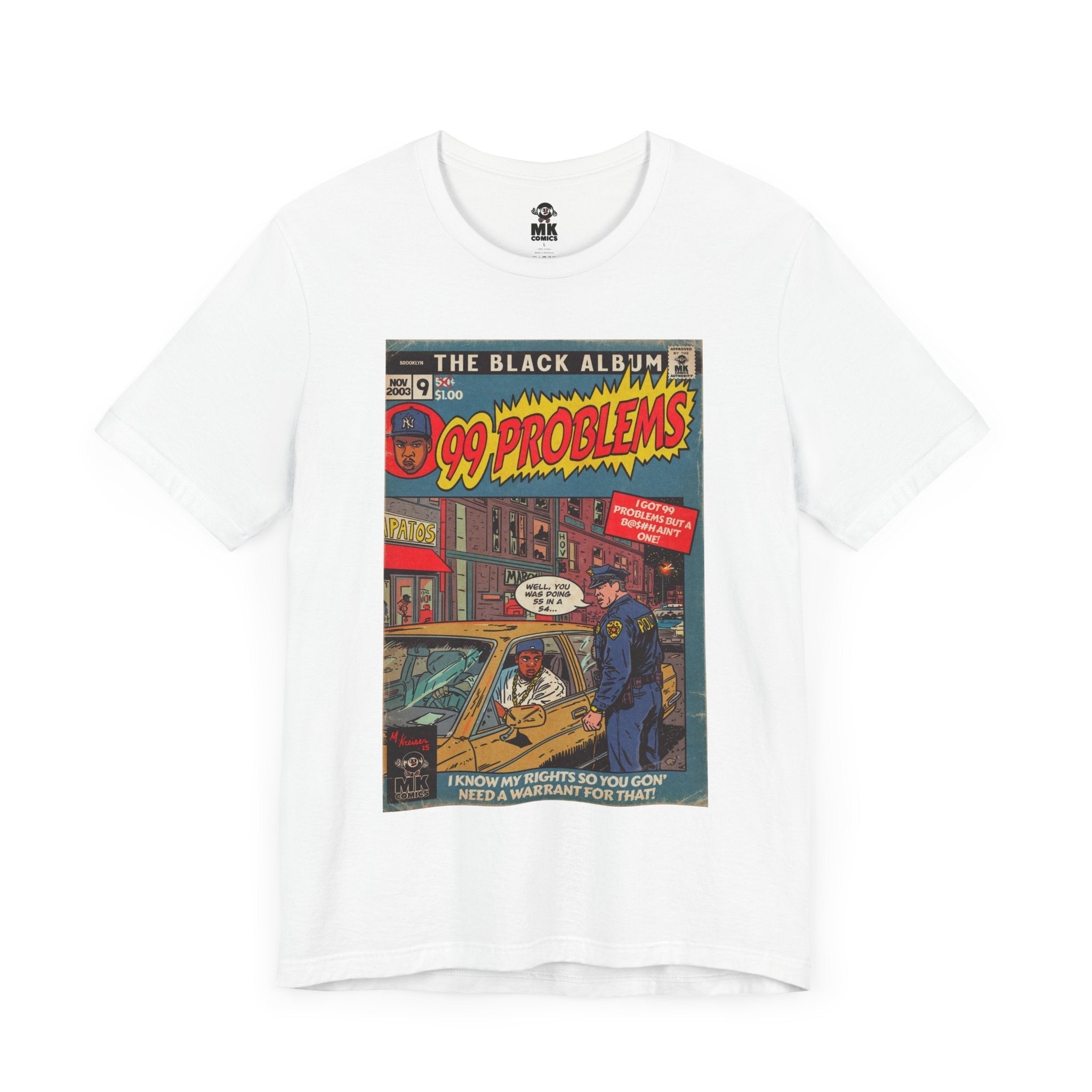 99 Problems Hip Hop Mens T Shirt Hoodie, Sweatshirt | CiraTrend.com (Image 1)