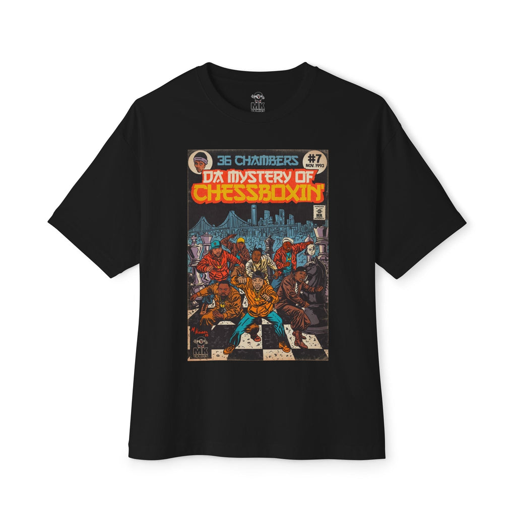 Da Mystery of Chessboxin - Unisex Oversized Boxy Tee Hoodie, Sweatshirt | CiraTrend.com (Image 4)