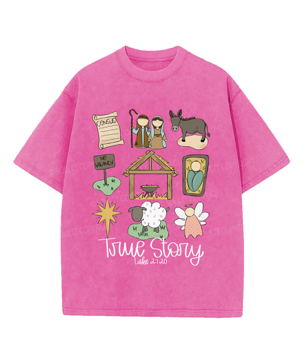 Ture Story Washed Christian T-shirt Style001 Hoodie, Sweatshirt | CiraTrend.com (Image 4)