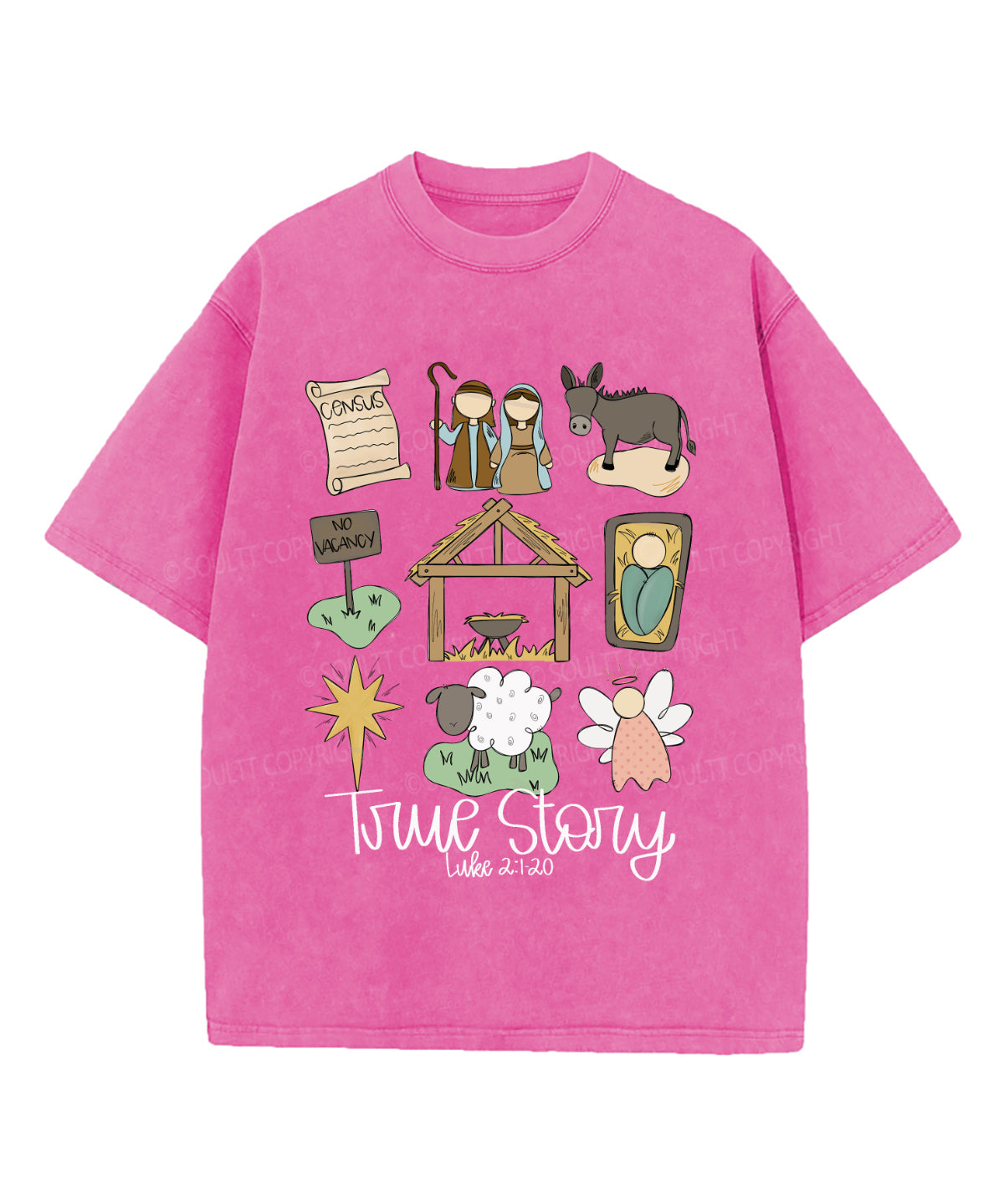 Ture Story Washed Christian T-shirt Style001 Hoodie, Sweatshirt | CiraTrend.com (Image 4)