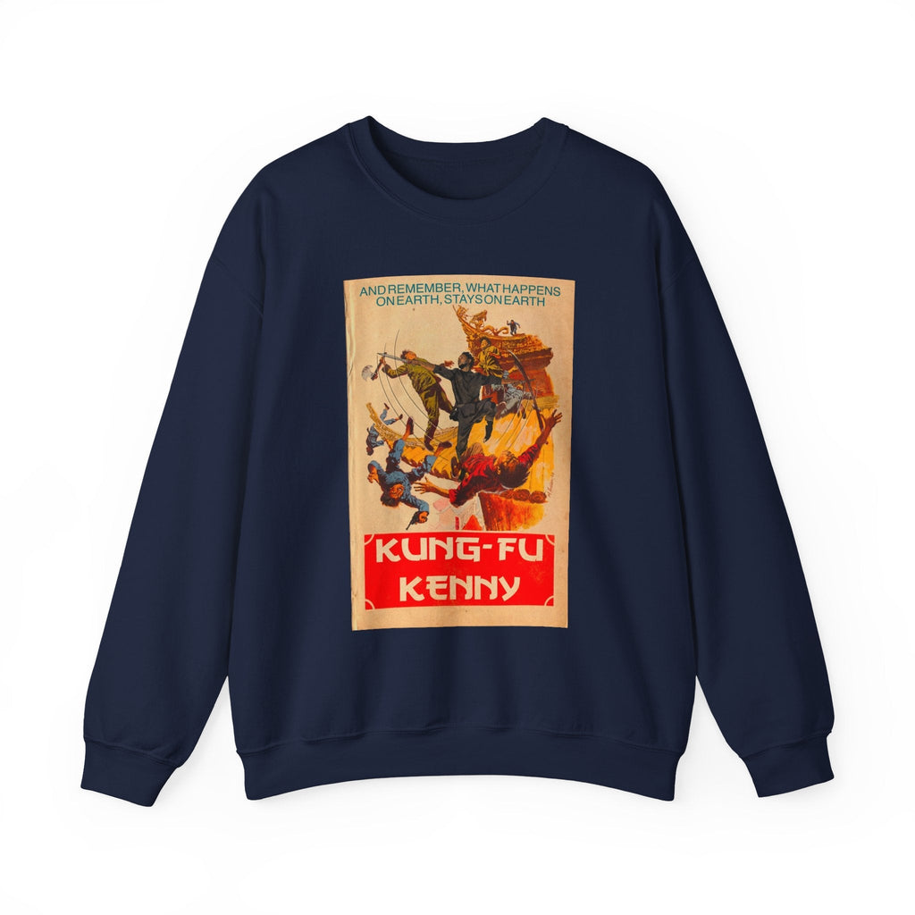 Kung Fu Kenny - Unisex Heavy BlendÃ¢â€žÂ¢ Crewneck Sweatshirt T-Shirts, Hoodie | CiraTrend.com (Image 1)