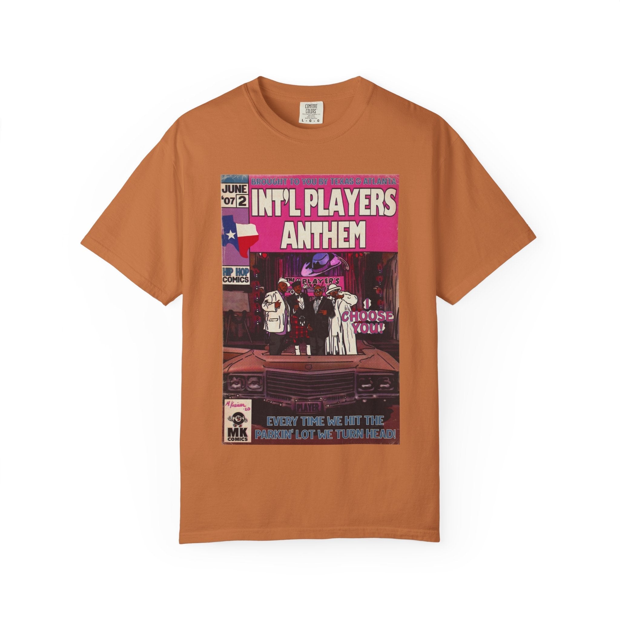 IntÃ¢â‚¬â„¢l Players Anthem - Unisex Comfort Colors T-shirt Hoodie, Sweatshirt | CiraTrend.com (Image 4)