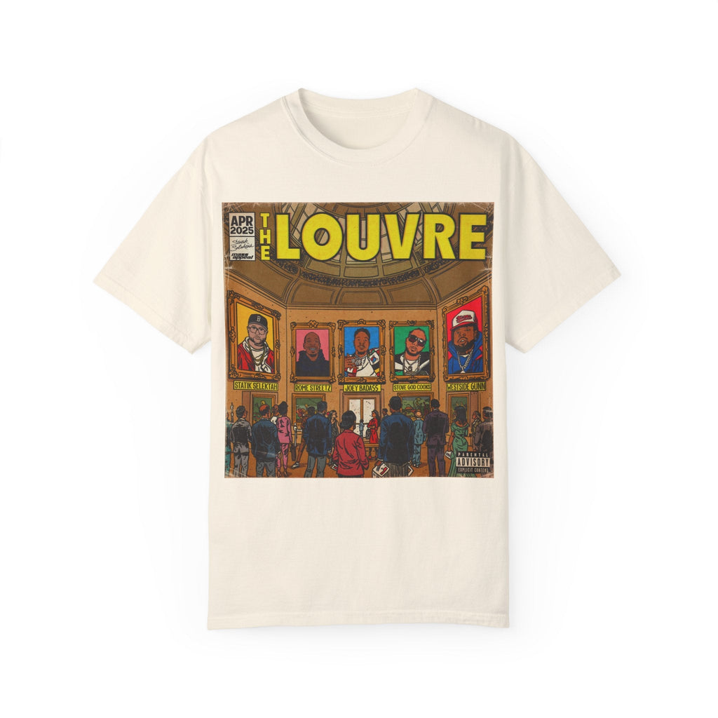 The Louvre - Statik Selektah & MK Collab - Unisex Comfort Colors T-shirt Hoodie, Sweatshirt | CiraTrend.com (Image 3)