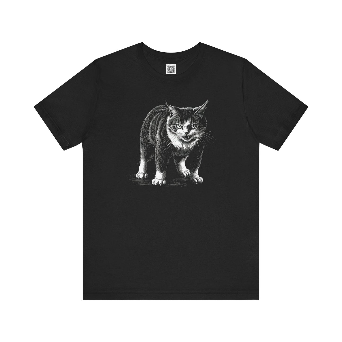 Vintage Cat Graphic T-Shirt Style003