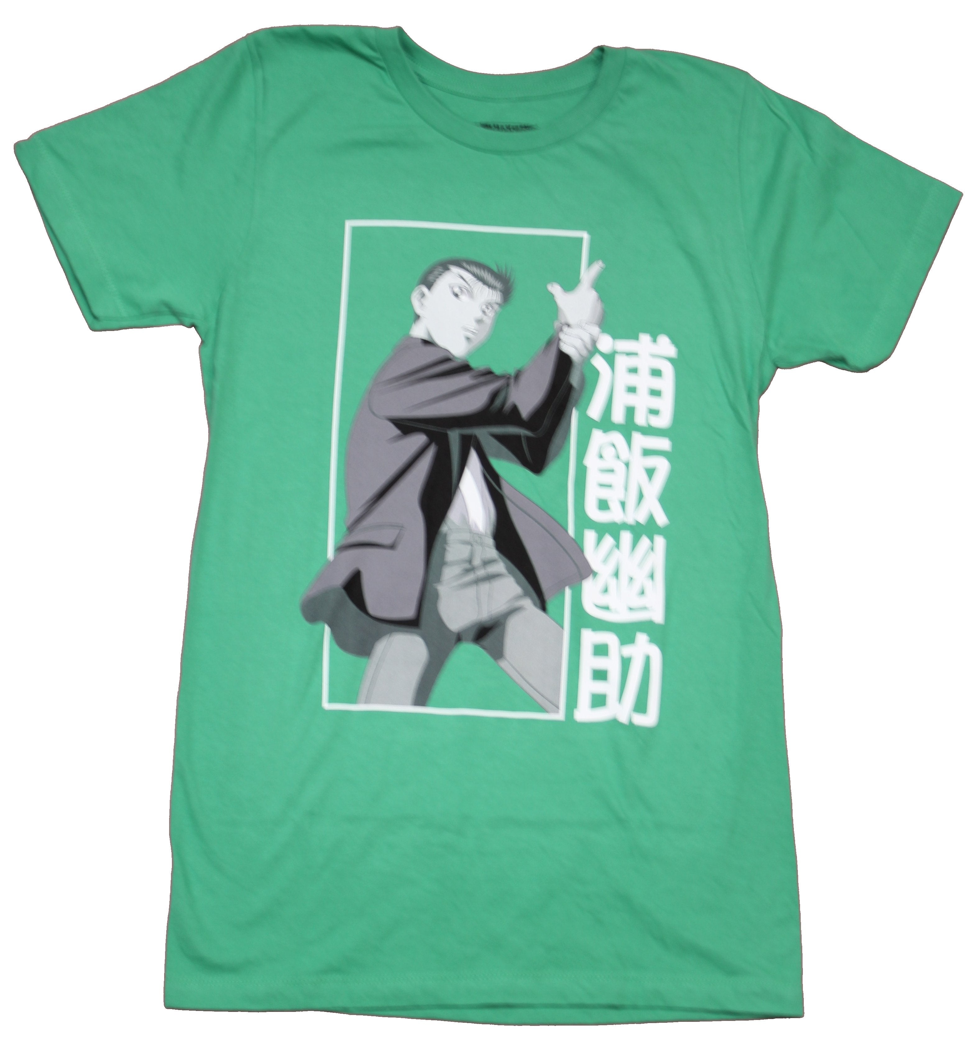 Yu Yu Hakusho Rei Gun Kanji Box Image T-Shirts, Hoodie, Sweatshirt