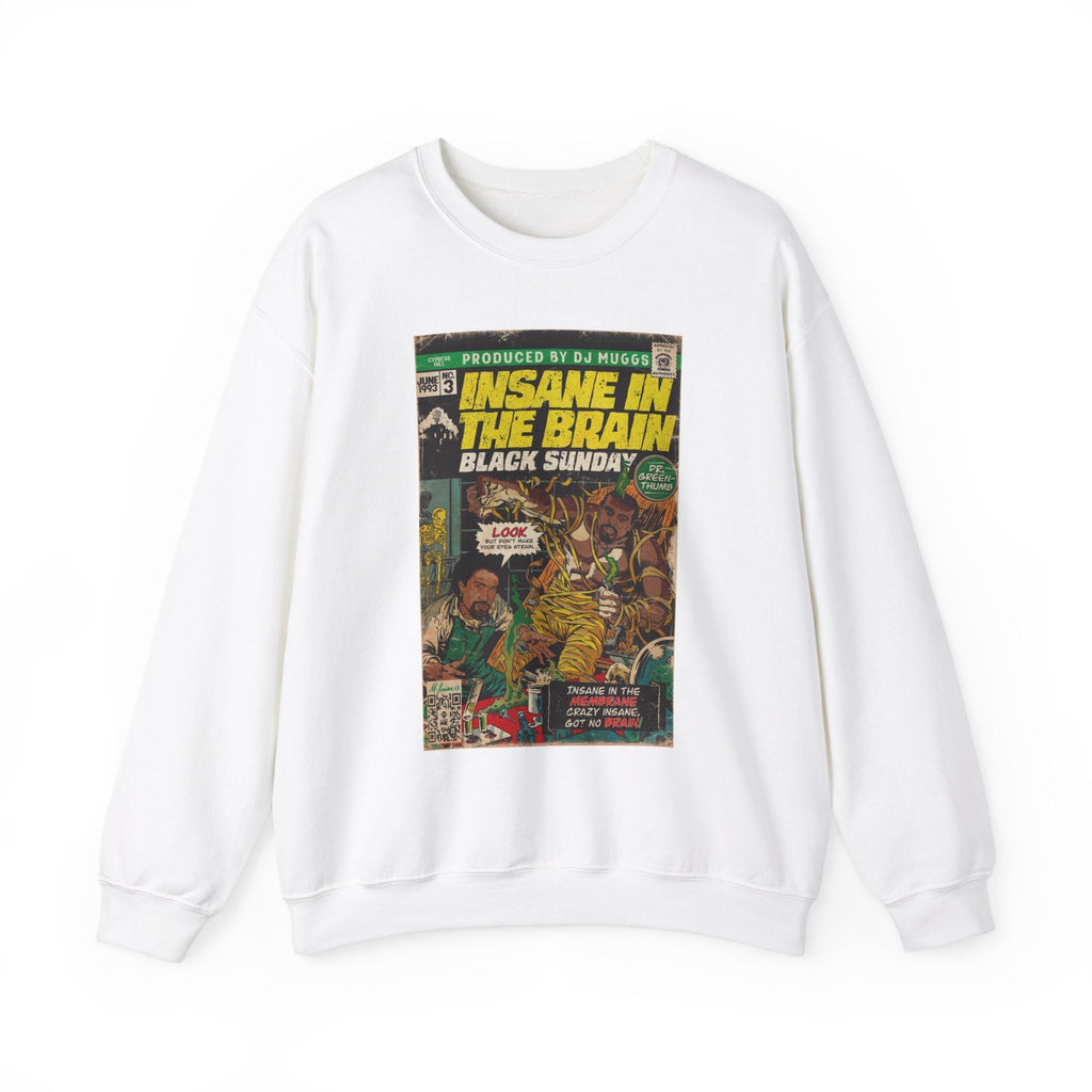 Insane In The Brain - Unisex Heavy BlendÃ¢â€žÂ¢ Crewneck Sweatshirt T-Shirts, Hoodie | CiraTrend.com (Image 5)