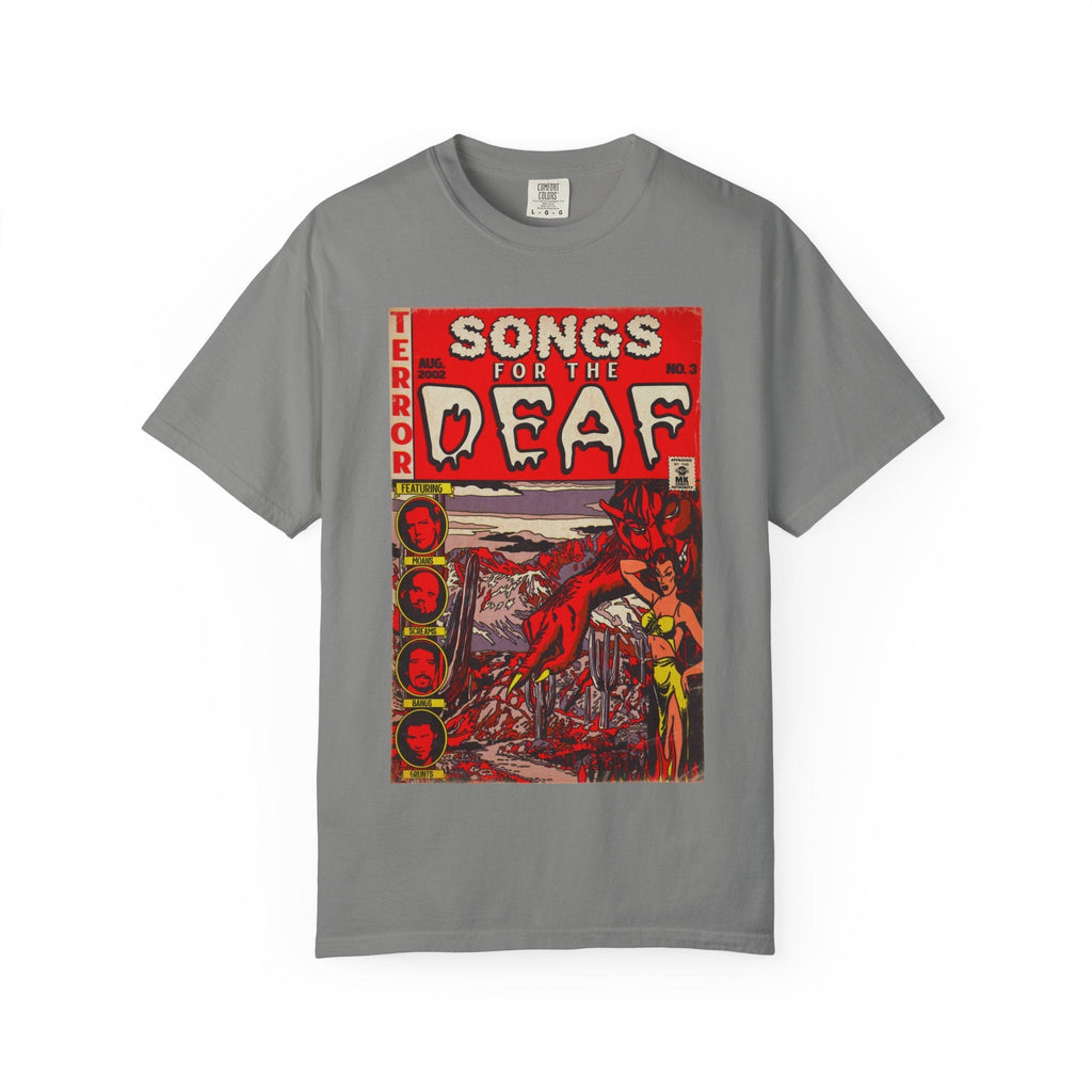 Songs for the Deaf - Unisex Comfort Colors T-shirt Hoodie, Sweatshirt | CiraTrend.com (Image 1)