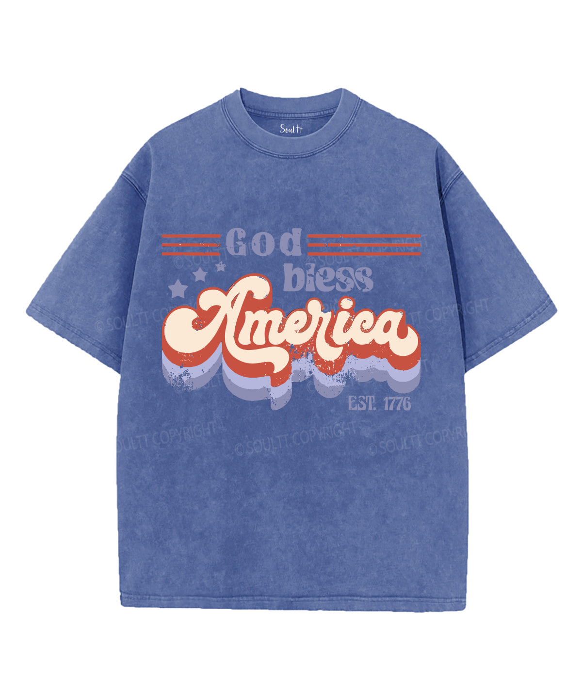 God Bless America Washed Christian Style004 T-Shirts, Hoodie, Sweatshirt