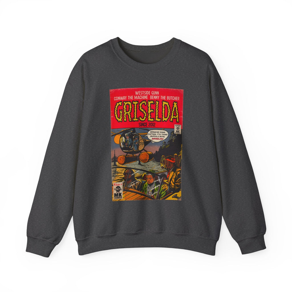 Griselda - Comic Book Art - Unisex Heavy BlendÃ¢â€žÂ¢ Crewneck Sweatshirt T-Shirts, Hoodie | CiraTrend.com (Image 4)