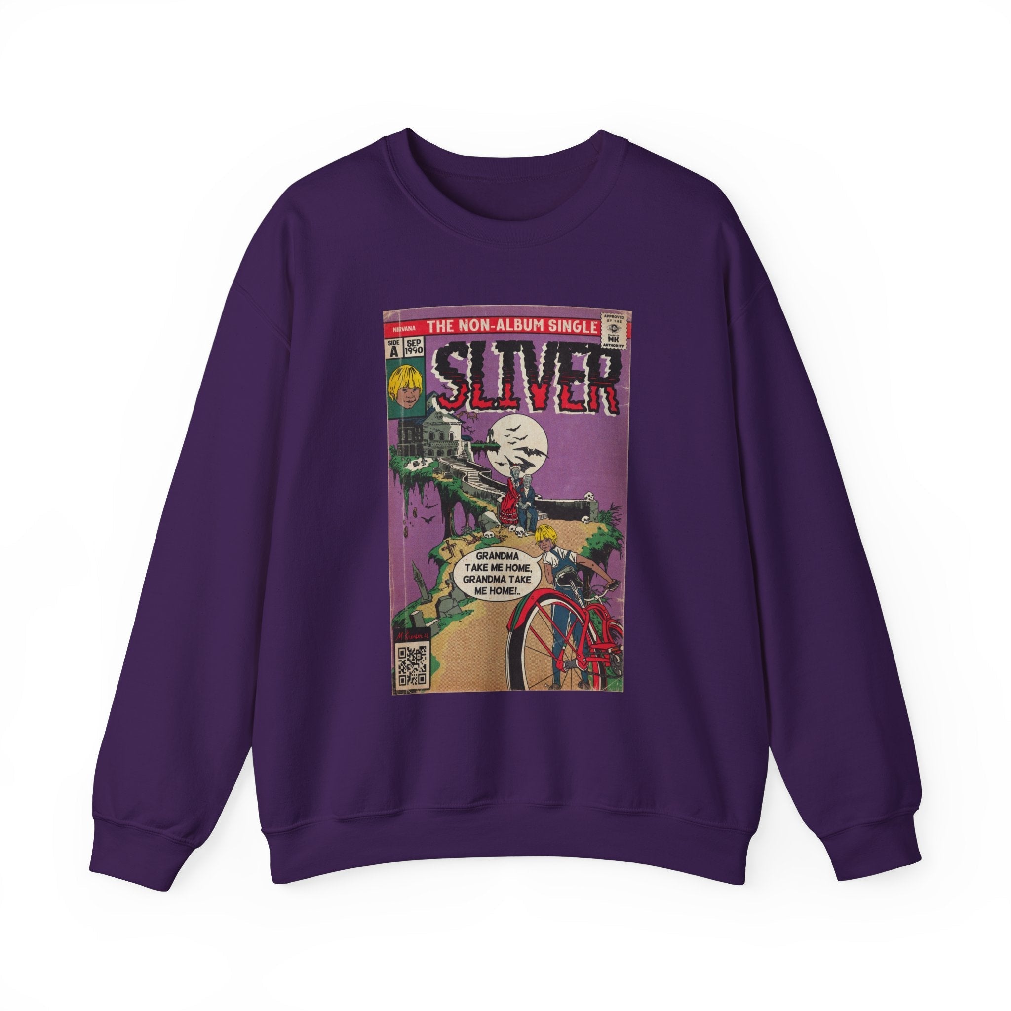 Sliver - Unisex Heavy BlendÃ¢â€žÂ¢ Crewneck Sweatshirt T-Shirts, Hoodie | CiraTrend.com (Image 5)