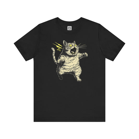 Fierce Feline Graphic Tee Style006