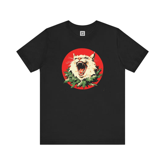 Fierce Feline Graphic Tee Style009