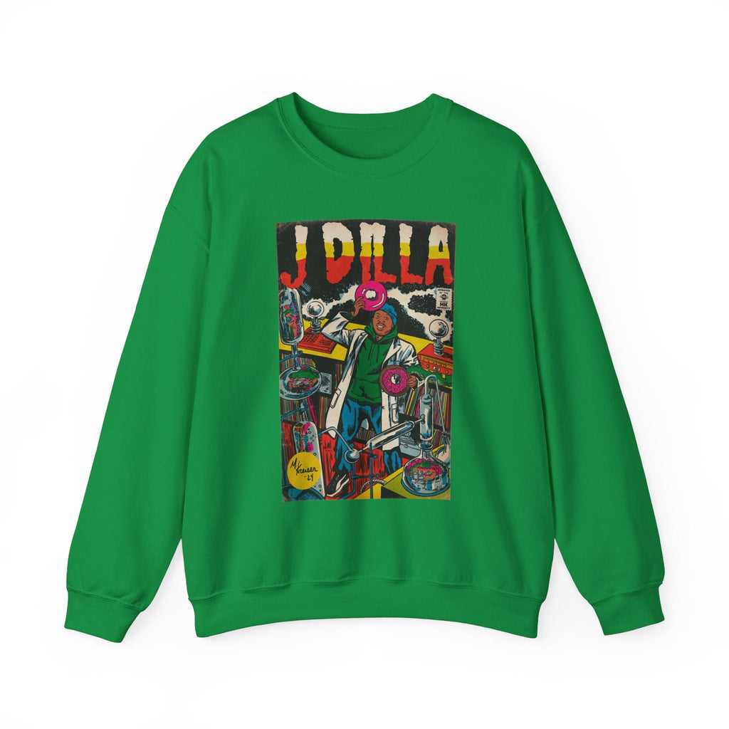 Dilla - Comic Book Art - Unisex Heavy BlendÃ¢â€žÂ¢ Crewneck Sweatshirt T-Shirts, Hoodie | CiraTrend.com (Image 4)