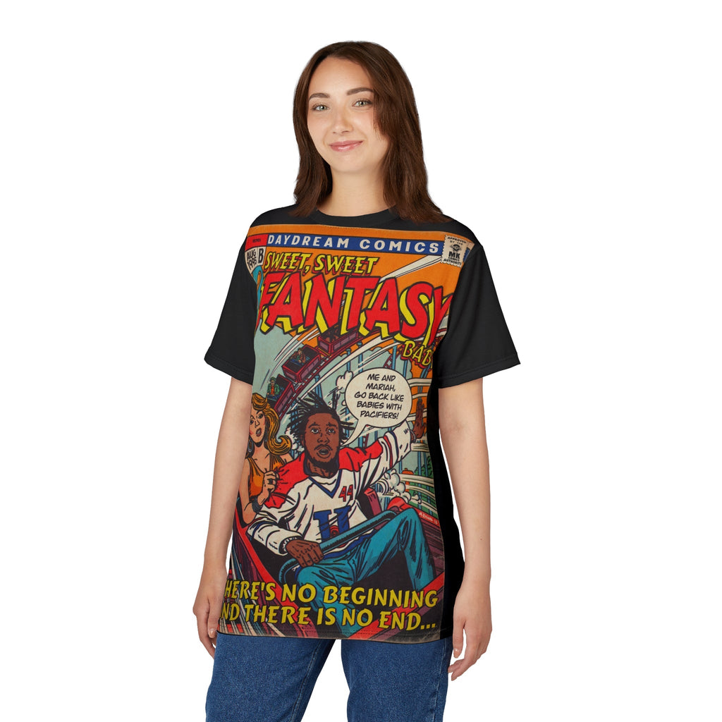 Fantasy Remix - Unisex Cut & Sew Tee (AOP) Hoodie, Sweatshirt | CiraTrend.com (Image 4)