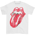 Classic Distressed Tongue On White T-shirt Hoodie, Sweatshirt | CiraTrend.com (Image 1)