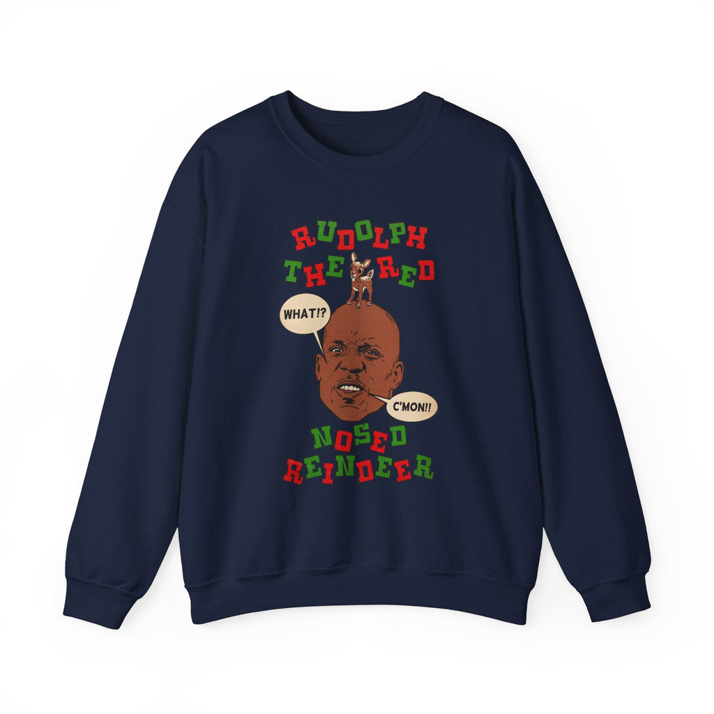 DMX - Rudolph - Christmas- Unisex Heavy BlendÃ¢â€žÂ¢ Crewneck Sweatshirt T-Shirts, Hoodie | CiraTrend.com (Image 2)
