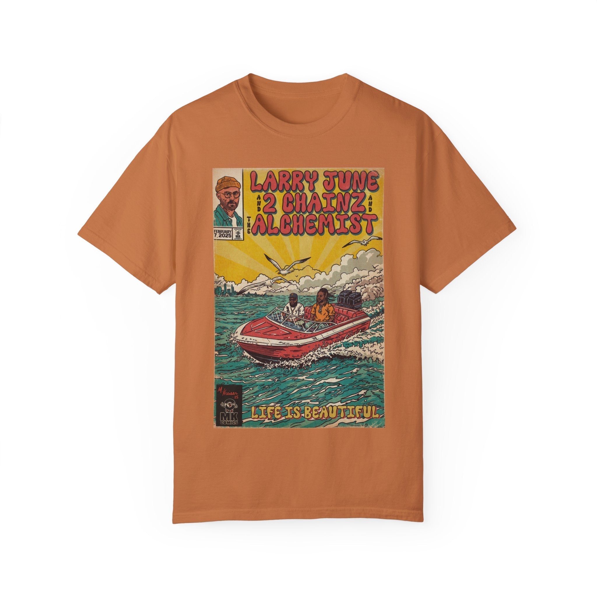 Life is Beautiful - Unisex Comfort Colors T-shirt Hoodie, Sweatshirt | CiraTrend.com (Image 5)