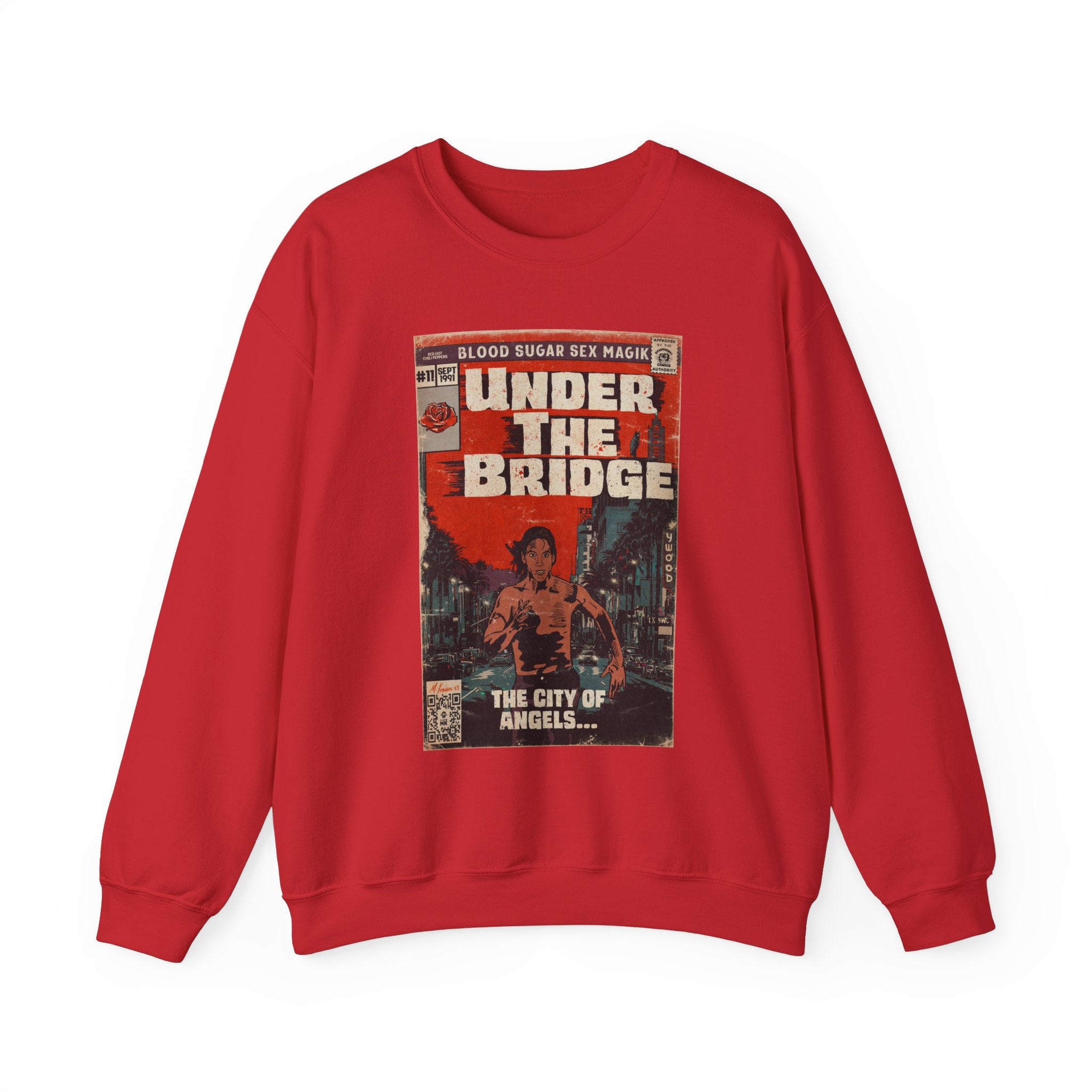 Under The Bridge - Unisex Heavy BlendÃ¢â€žÂ¢ Crewneck Sweatshirt T-Shirts, Hoodie | CiraTrend.com (Image 3)