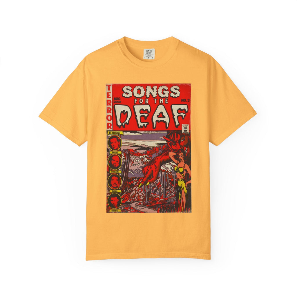 Songs for the Deaf - Unisex Comfort Colors T-shirt Hoodie, Sweatshirt | CiraTrend.com (Image 3)