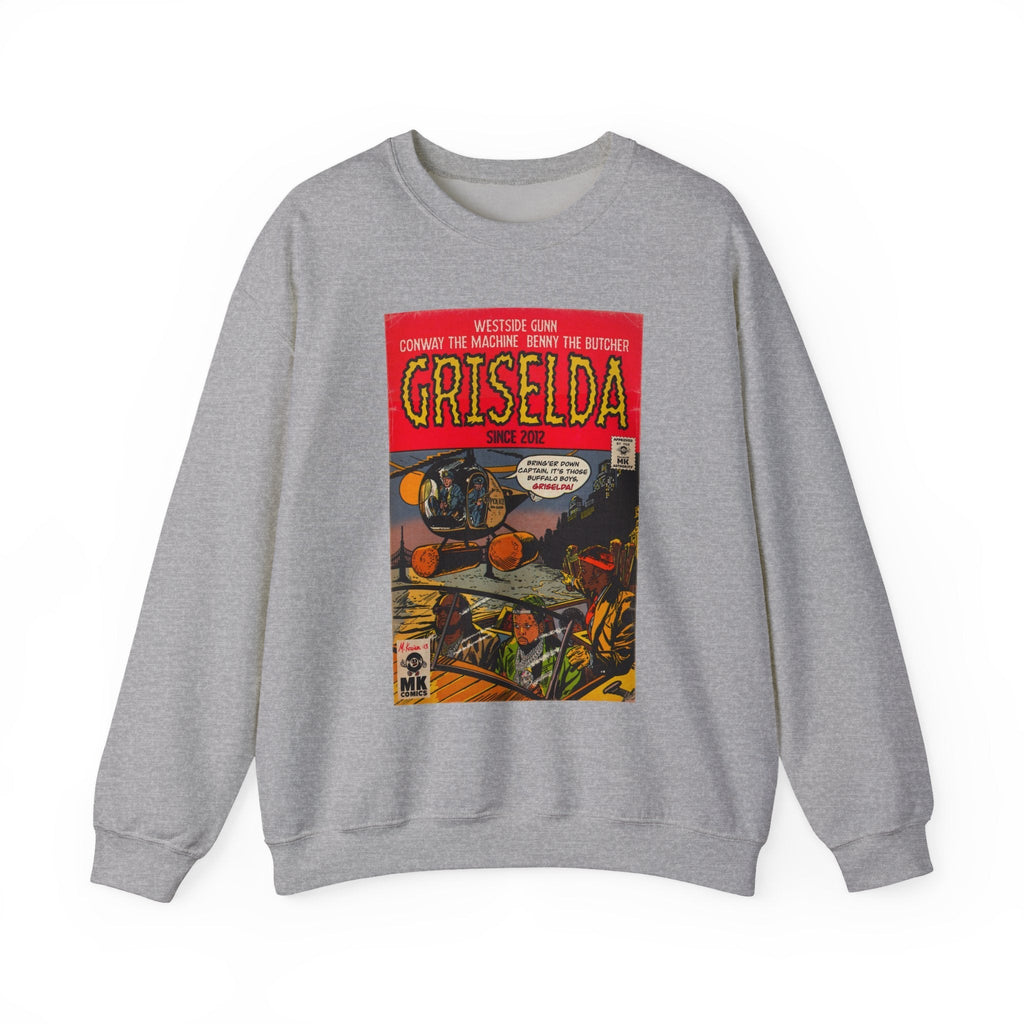 Griselda - Comic Book Art - Unisex Heavy BlendÃ¢â€žÂ¢ Crewneck Sweatshirt T-Shirts, Hoodie | CiraTrend.com (Image 2)