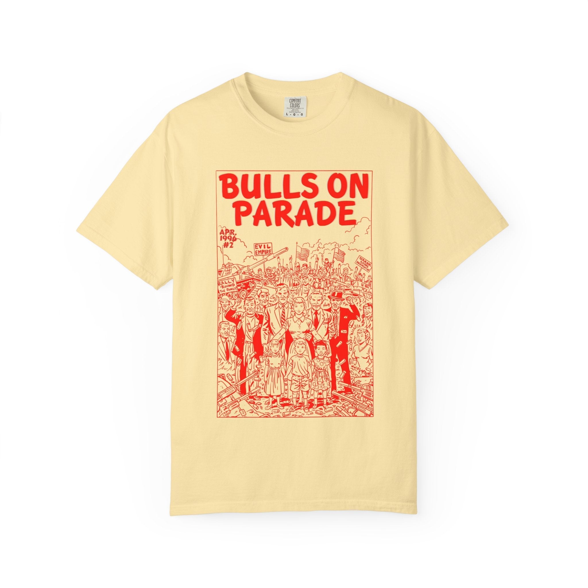 Bulls Parade - Unisex Comfort Colors T-shirt Hoodie, Sweatshirt | CiraTrend.com (Image 3)