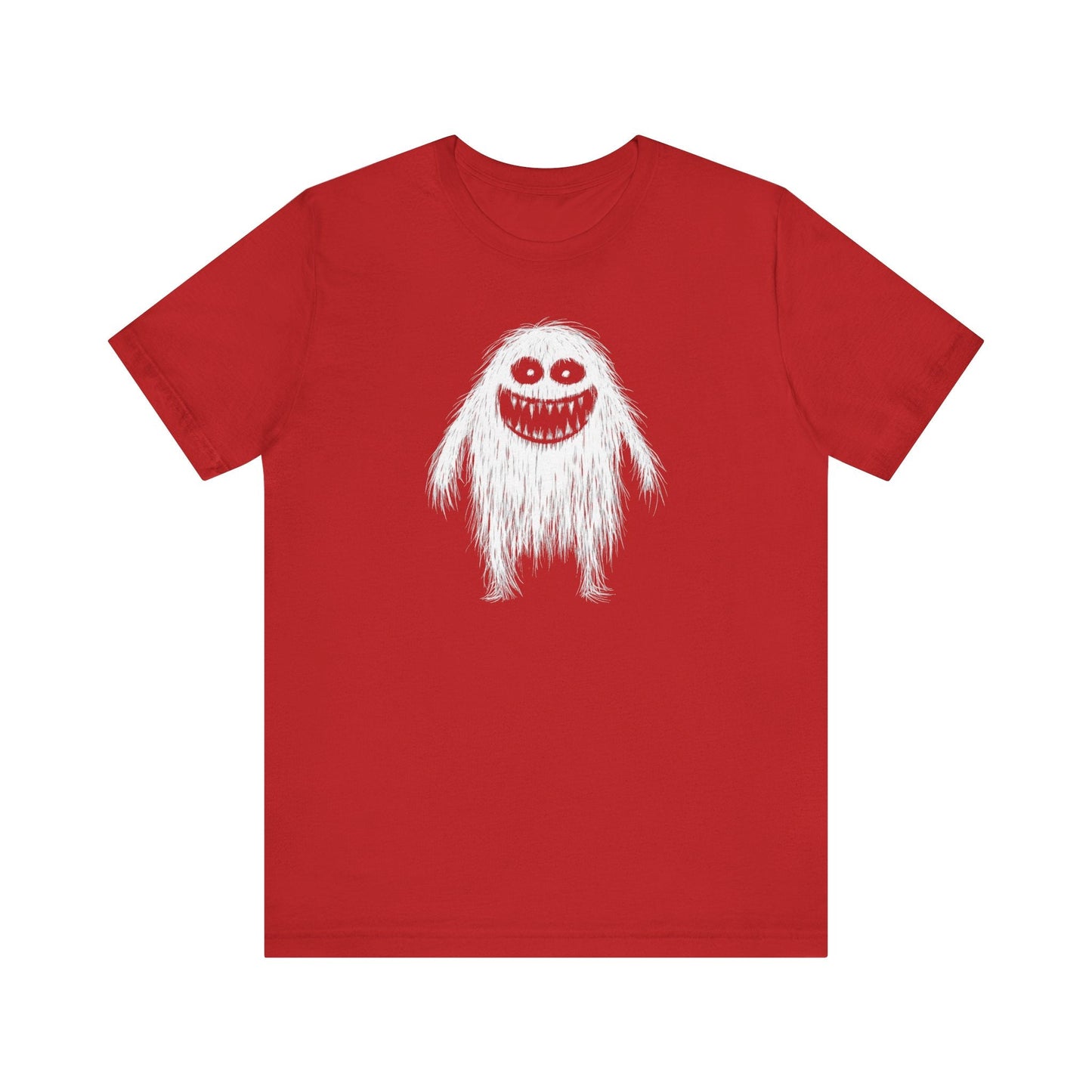 Creepy Furry Monster Graphic Tee