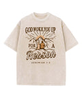 God Woke You Up Washed Christian T-Shirts, Hoodie, Sweatshirt