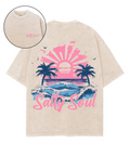 Salty Soul Double Sided Unisex Washed Christian T-shirt Hoodie, Sweatshirt | CiraTrend.com (Image 1)