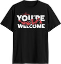 Deadpool Mens T-Shirt - Relaxing Ahem You're Welcome Image Hoodie, Sweatshirt | CiraTrend.com