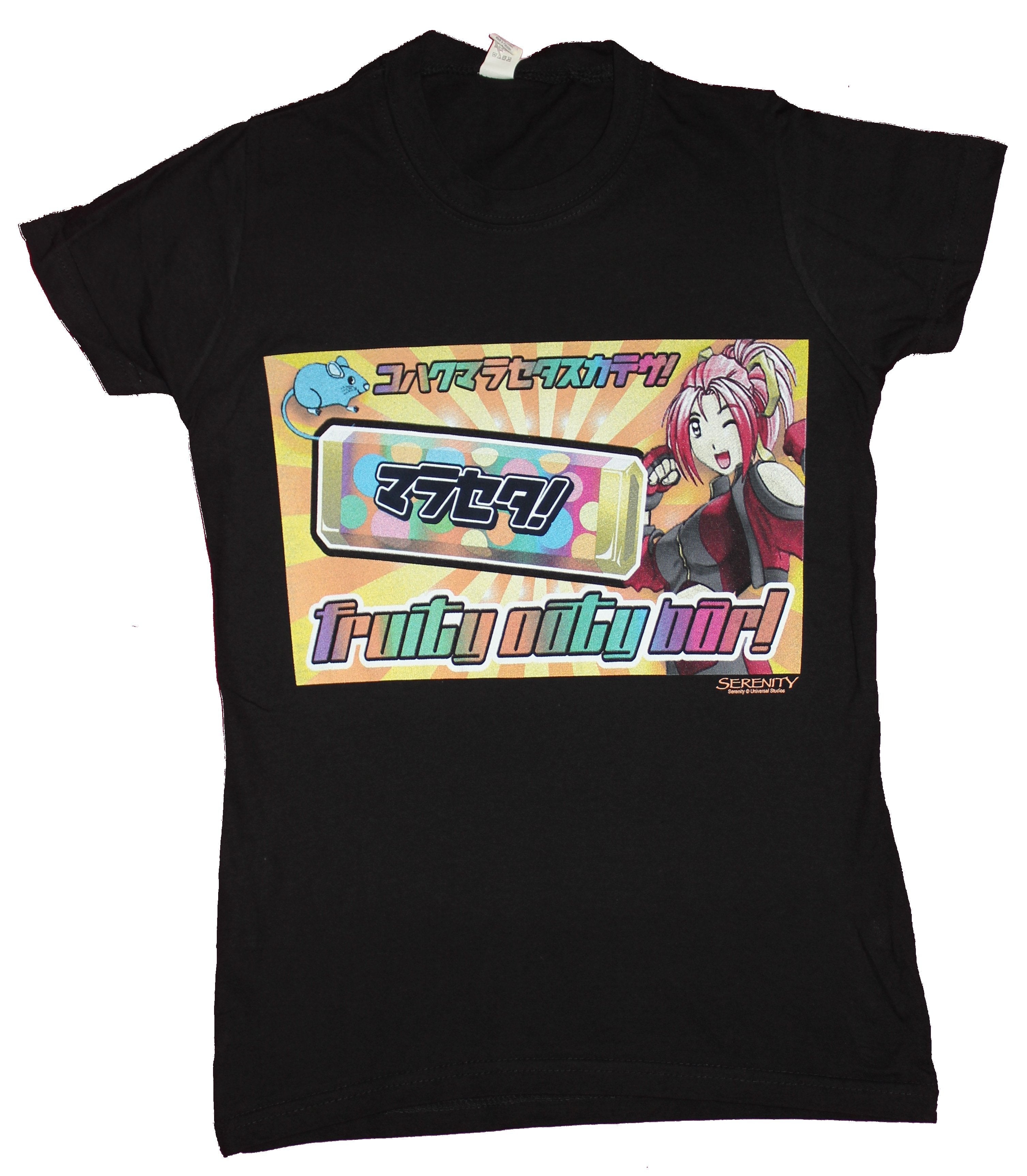 Serenity Girls Juniors T-shirt - Colorful Fruity Oaty Bar Logo Image Hoodie, Sweatshirt | CiraTrend.com