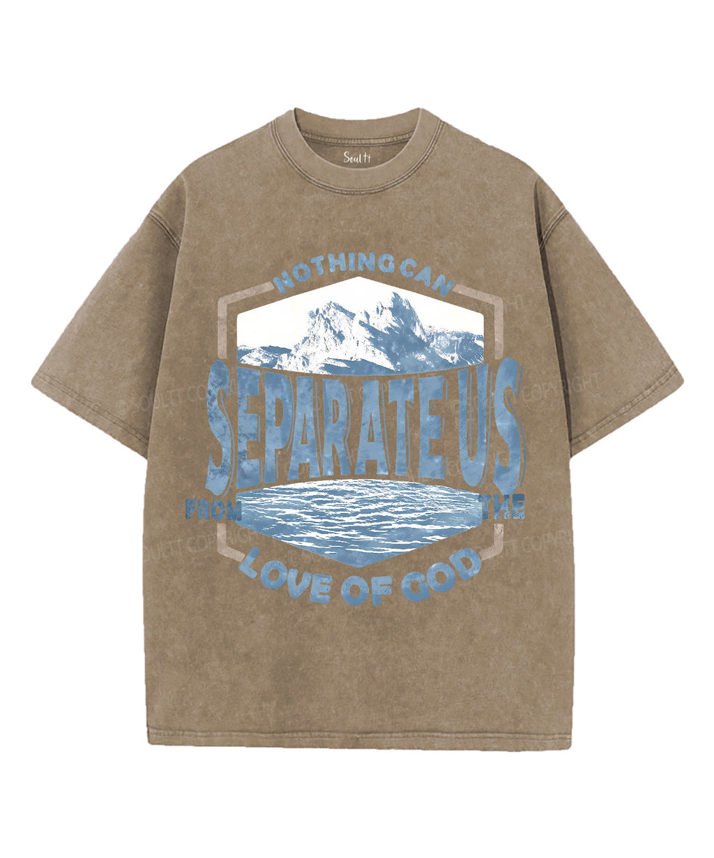 Nothing Can Separate Us Unisex Washed Christian T-shirt Hoodie, Sweatshirt | CiraTrend.com (Image 5)