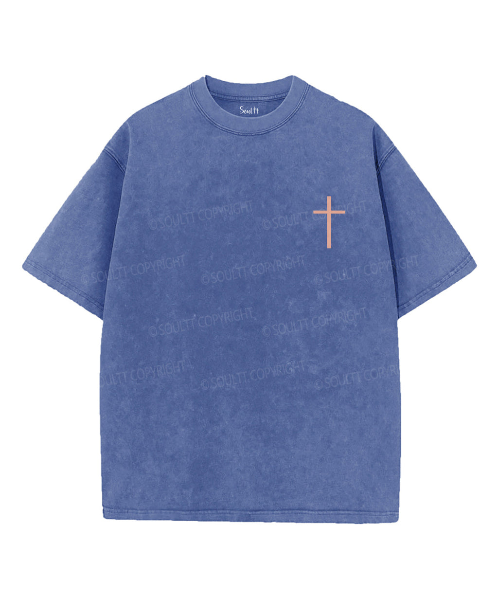 Fearully And Wonderfully Double Sided Unisex Washed Christian T-shirt Hoodie, Sweatshirt | CiraTrend.com (Image 3)