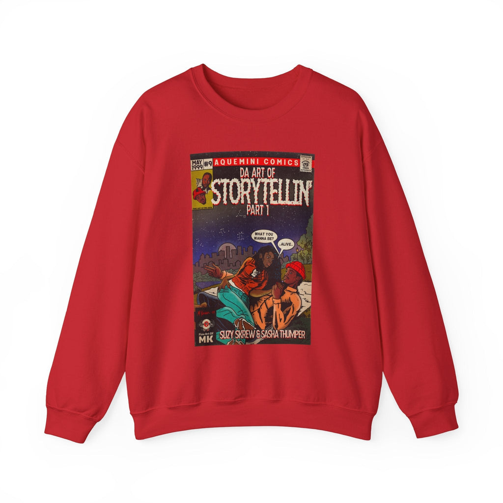Da Art of StorytellinÃ¢â‚¬â„¢ Part 1 - Unisex Heavy BlendÃ¢â€žÂ¢ Crewneck Sweatshirt T-Shirts, Hoodie (Image 1)