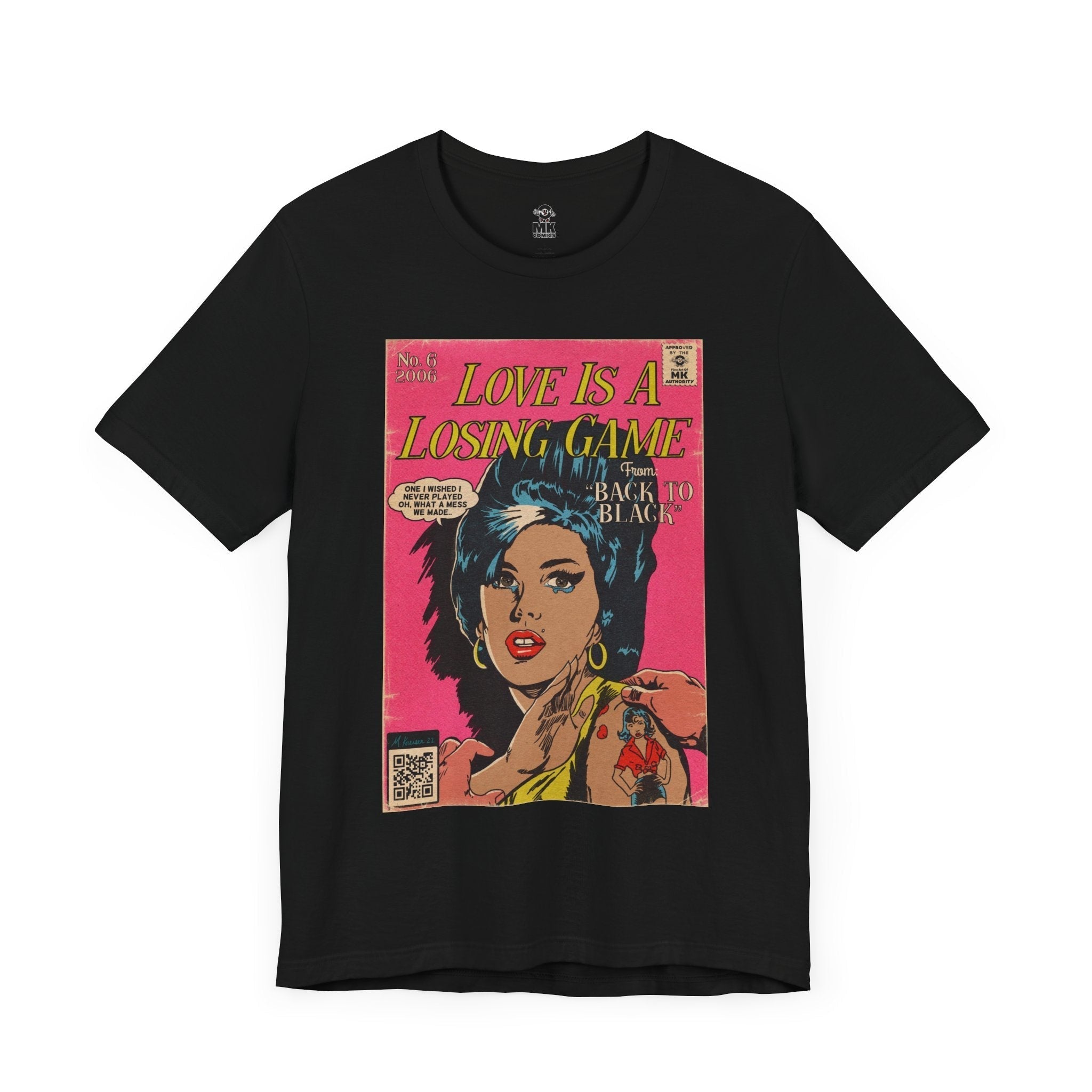 Amy Winehouse Love Is A Losing Game Mens T Shirt Hoodie, Sweatshirt | CiraTrend.com (Image 4)