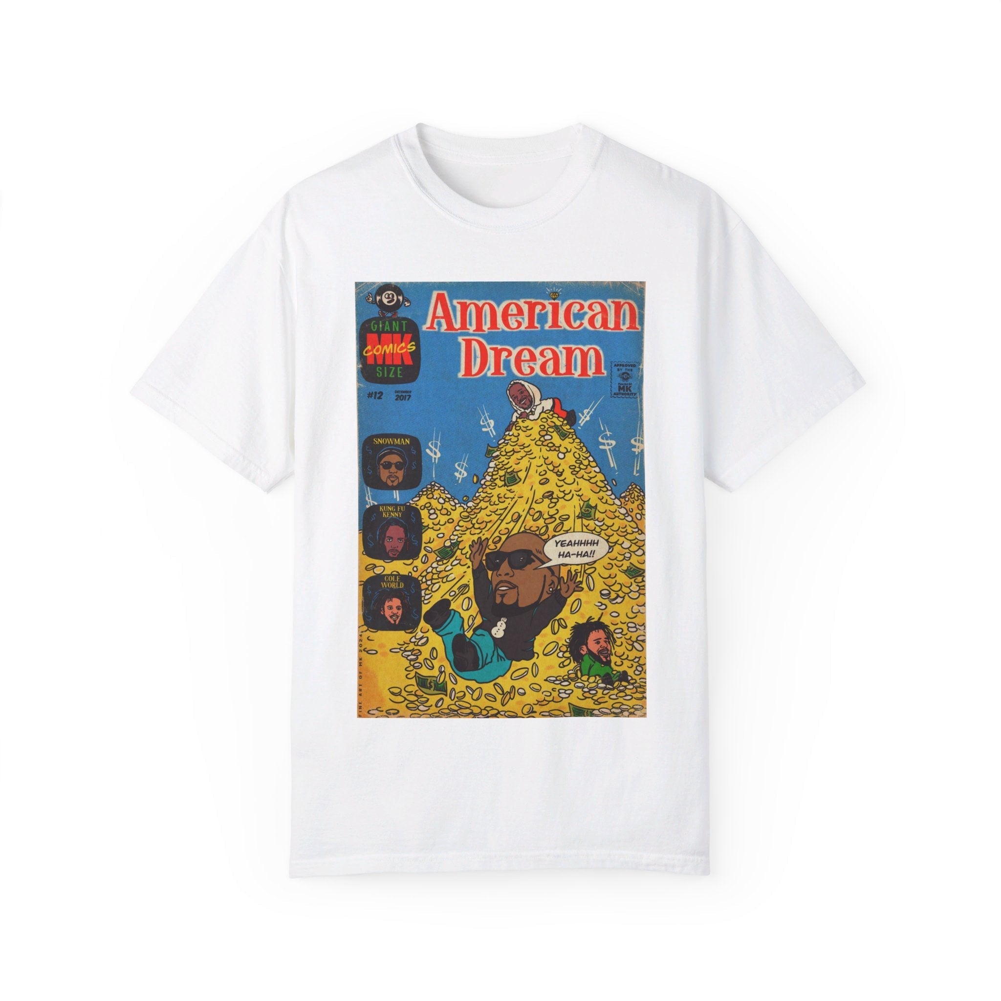 American Dream - Unisex Comfort Colors T-shirt Hoodie, Sweatshirt | CiraTrend.com (Image 5)