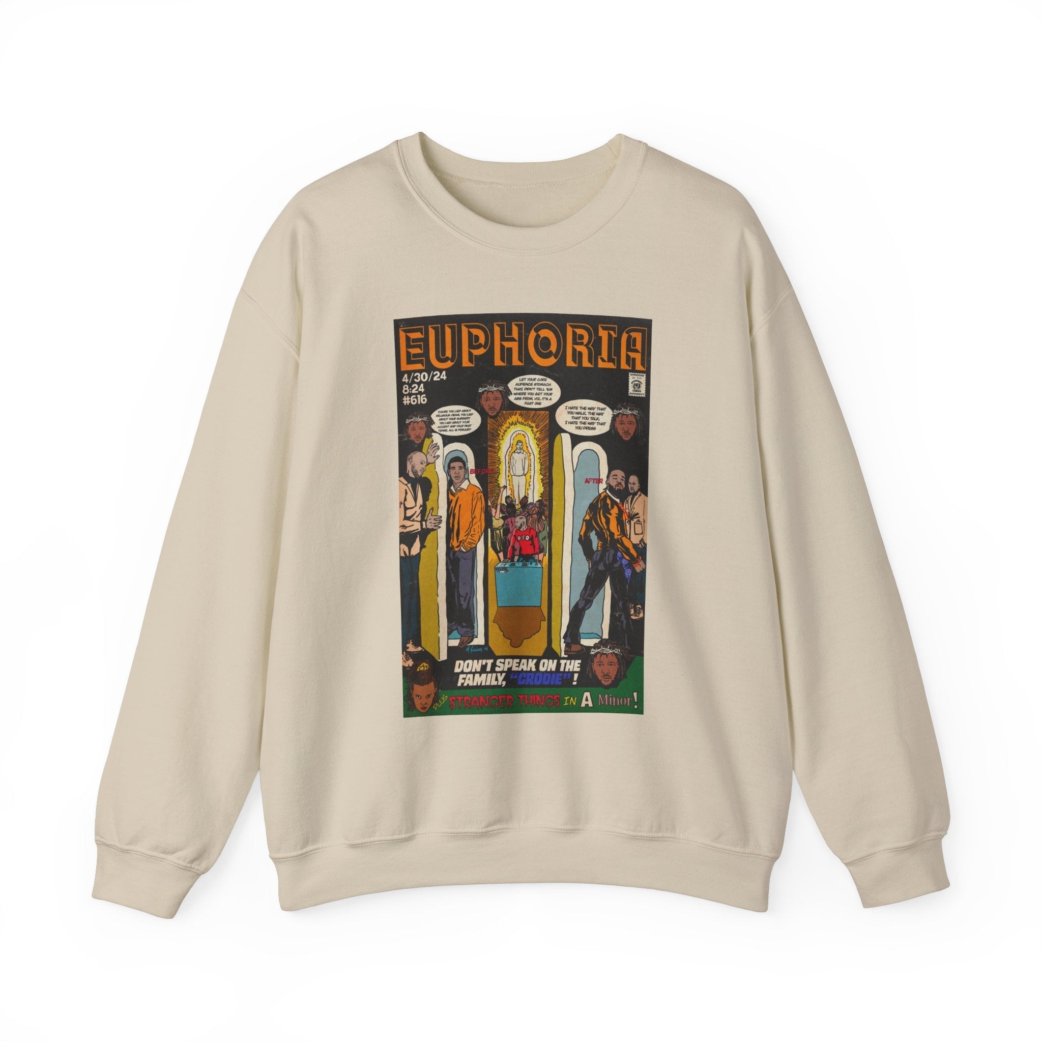 Euphoria - Unisex Heavy BlendÃ¢â€žÂ¢ Crewneck Sweatshirt T-Shirts, Hoodie | CiraTrend.com (Image 5)