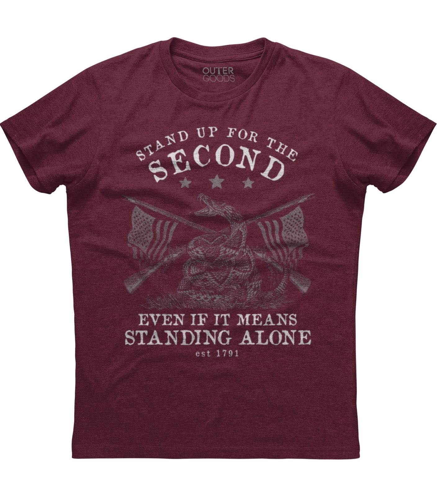 Stand Up For The Second Even If It Means Standing Alone T-Shirt (O)