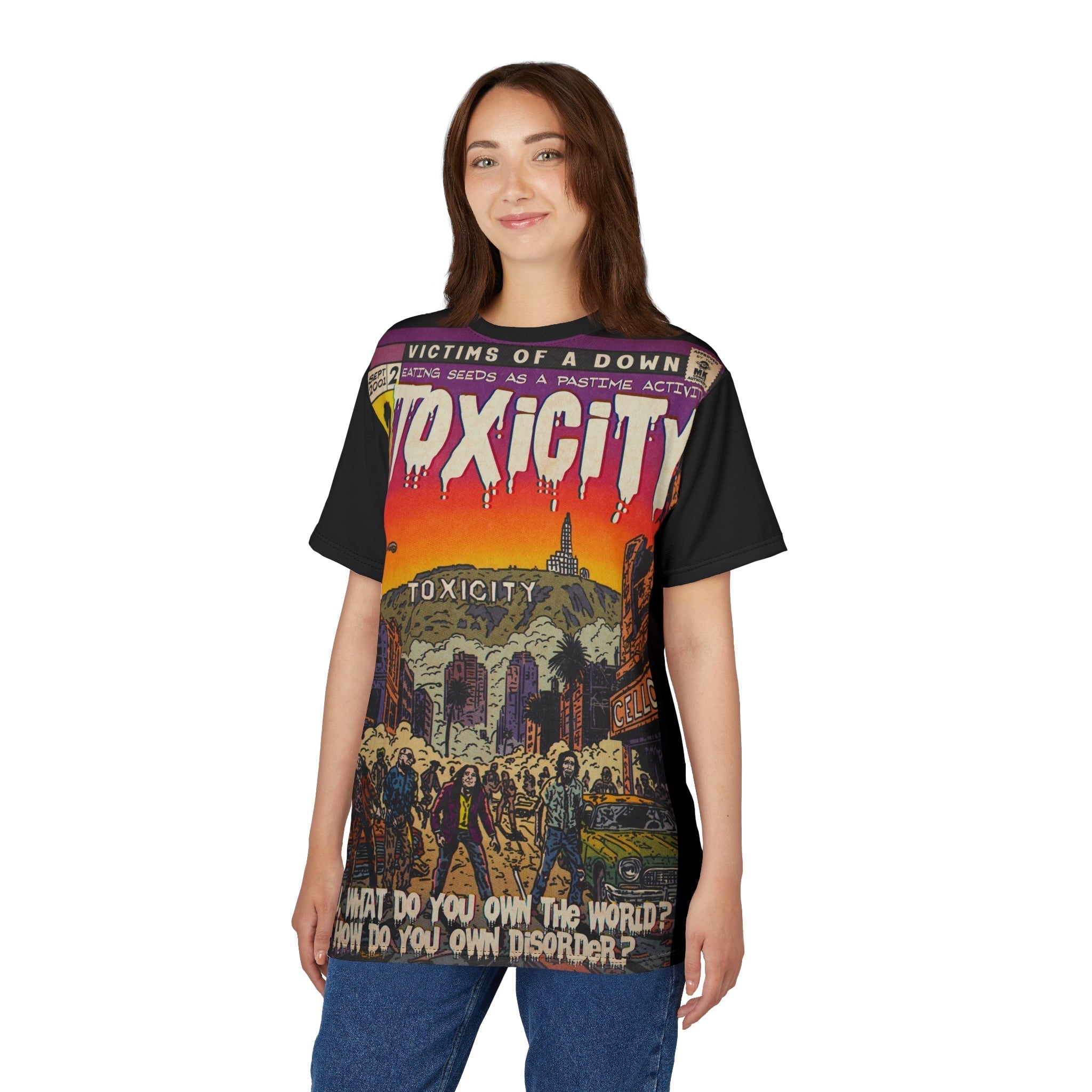 Toxicity - Unisex Cut & Sew Tee (AOP) Hoodie, Sweatshirt | CiraTrend.com (Image 4)